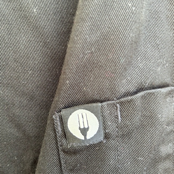 Chef Works Women’s Black XL Chef Coat Culinary Arts   A-4 - Picture 5 of 5